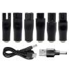 Shaver Charger Set, USB Shaver Power Adapter Charger Cord Kit with 6 Charging Cord Heads, USB Charger Cord Replacement for Shavers Purifiers Hair Clippers Table Lamps and Other Charging Leads view 1