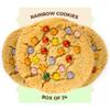 Coffee Masters Rainbow Cookies - 1 x 24 Pack Individually Wrapped Biscuit Perfect Cookie Snack for Family - Light, Crunchy Box of Biscuits with Colourful Milk Chocolate Beans Ideal for Any Occasion view 1