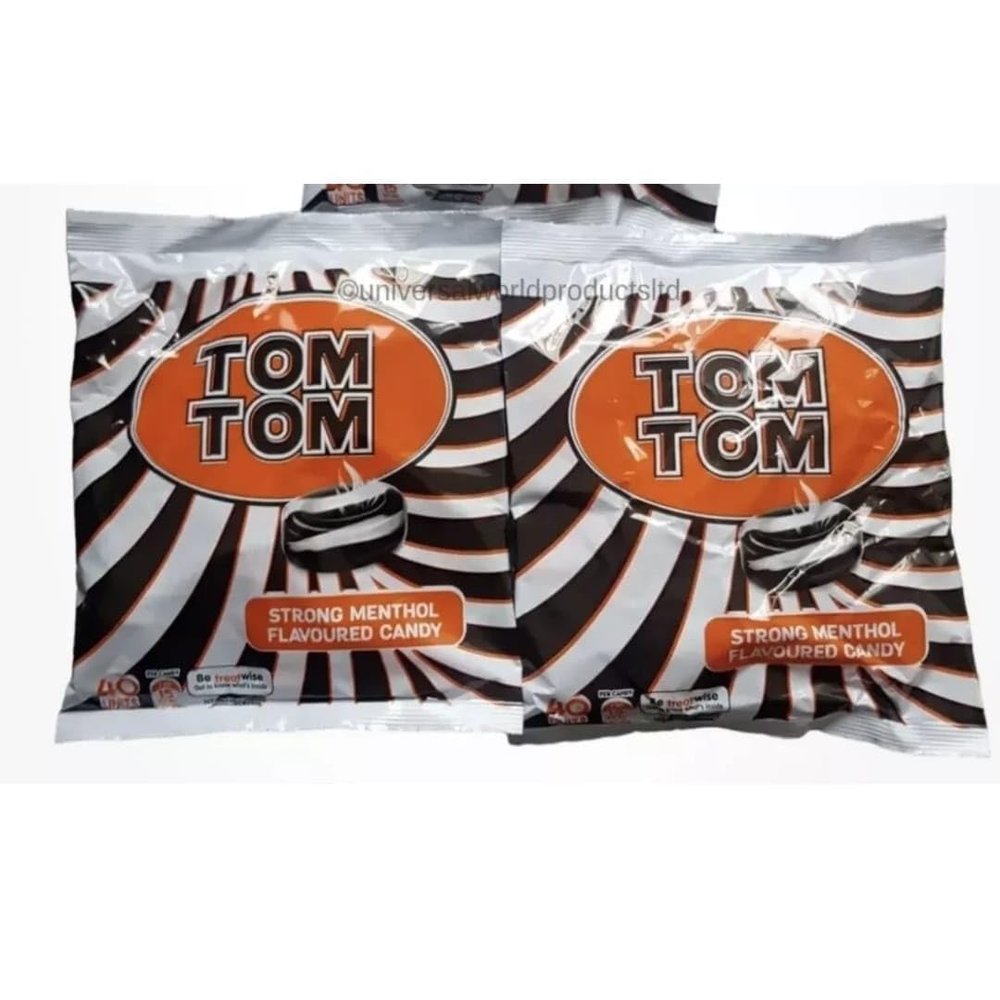 Tom Tom Nigerian Menthol Flavoured Candy, 70g Pack of 2