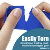 12 Rolls Self Adhesive Bandage Wrap, SAREAL 5cm x 4.5m Athletic Wrap Self Adhesive,Cohesive Bandage Sock Wrap, Football Ankle Tape, Pet & Vet Wrap for Dogs, Horses- Blue view 4