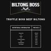 Biltong Boss - Truffle Boss Beef Biltong - Real Truffle Delectable, High Protein, Low Sugars & Carbohydrate Boss Meat Snack, 200g Pouch view 2