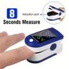TradeProvider Finger Pulse Oximeter SpO2 Blood Oxygen Saturation & Heart Rate Monitor, OLED Display, Includes Case, Lanyard & 2AAA Batteries, Portable Fingertip Sensor for Home, NHS, Sports, Travel view 3