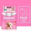 Andrex Gentle Clean Toilet Rolls - 54 Toilet Roll Pack - Bulk Buy Toilet Rolls - Gentle and Soft on Your Family's Skin - Dermatologically Tested view 3