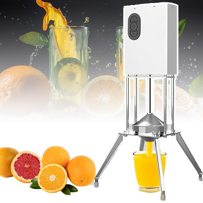 Electric Citrus Juice Extractor Peel Separated Design, Manual Juicer Commercial Citrus Juicer 1001mL-1500mL 50 x 30 x 30 cm