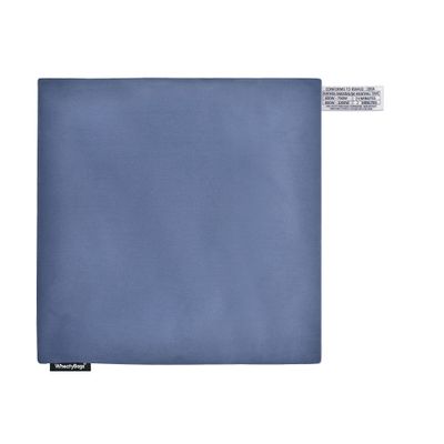 Wheat Bag Microwavable Heating Pad Square (24cm) - (Premium Cotton Fabric - Gothic Blue with Lavender)