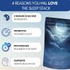 The Supplement Stack - Sleep - 3 in 1 Magnesium L-Threonate, L-Theanine & Apigenin for Deeper Sleep, Relaxation, Cognitive Support, and Mood Enhancement. Clinically-Proven - UK Company view 4