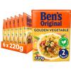 24 x Original Golden Vegetable Microwave Rice 220g Delicious Tasty And Twisty Treat Gift Hamper For Birthday,Christmas,Easter view 1