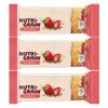 Kelloggs Nutrigrain 37g Bar Strawberry Filling Pack of 3 Vegetarian Cereal Wholegrain Wheat Oat Baked Breakfast Snack Vitamin B Minerals with Welari Thank You Card | (3pack) (111g) view 1