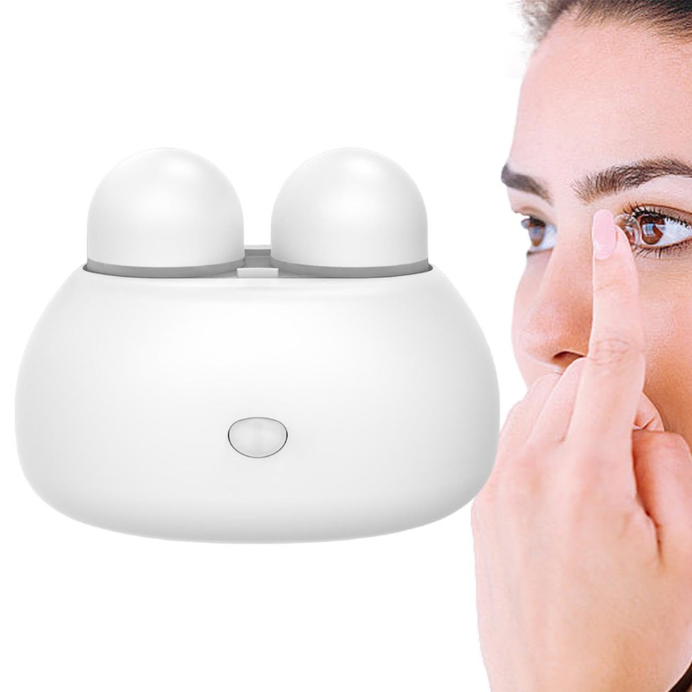 Uitseld Lens Cleaner Machine,2 Min Contacts Cleaner Machine, 56000HZ High-Frequency - Portable Lens Care Tool, Automatic Vibration, Battery Operated for Travel Home