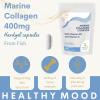 Marine Collagen 400mg Complex 30 Capsules with Vitamin B3 & C  Premium Collagen Supplement for Skin, Hair, & Joint Support view 4