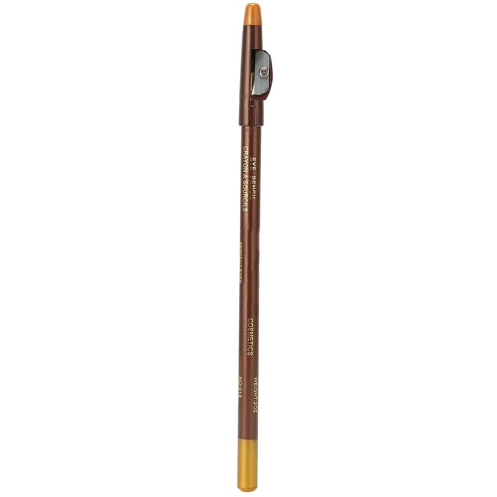Sunicon Professional Beard Pencil, Beard Filler Pencil Barber Pencil with Built-in Sharpener for Fuller Beard Easy Beard Pen Liner Grooming Beard Shaping Tool for Men (light brown)