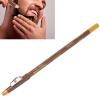Sunicon Professional Beard Pencil, Beard Filler Pencil Barber Pencil with Built-in Sharpener for Fuller Beard Easy Beard Pen Liner Grooming Beard Shaping Tool for Men (light brown) view 2