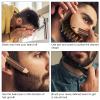 Sunicon Professional Beard Pencil, Beard Filler Pencil Barber Pencil with Built-in Sharpener for Fuller Beard Easy Beard Pen Liner Grooming Beard Shaping Tool for Men (light brown) view 3