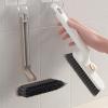 vreplrse Rotating Crevice Gap Brush Essential Tool for Deep Cleaning ABS Multi-Function Rotating Crevice 2-in-1 Cleaning Brush , White view 2