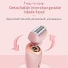 Modira Shaver, Modira Mermaid Shaver, 2 in 1 Electric Lady Shaver for Women, Waterproof Electric Razor, Bikini Trimmer with LED Display, Wet & Dry Cordless Painless Razor for Arm Leg Bikini (Pink) view 3