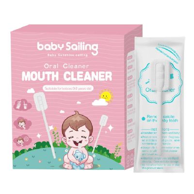 Baby Oral Cleaner 30 - Baby Gauze Tongue Cleaner, Baby Tongue Cleaner Ne-wborn, Soft Oral Cleaning Stick, Baby Toothbrush Cleaner, I-nfant Tongue Cleaner, Baby Mouth Cleaning Stick