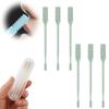 2-in-1 Nose Hair Trimmer, 2024 Double Sided Nose Hair Knife, Nostril Hair Remover Tool, Portable Manual 360 Rotating Nose Hair Trimmer with Ear Picker (Green, 6PCS) view 1
