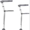 WUFUE Sealed Elbow Crutches Arm Crutches Fracture Rehabilitation For Young People Lightweight Non-slip Telescopic Double Crutches Underarm Crutches Auxiliary crutch small gift view 4