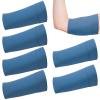 Vinsatin 6-Pcs PICC Line Shower Cover, Fashionable Breathable Upper Arm Sleeves for Women & Men, Blue, Large view 1