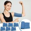 Vinsatin 6-Pcs PICC Line Shower Cover, Fashionable Breathable Upper Arm Sleeves for Women & Men, Blue, Large view 4