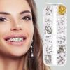 Neamou Tooth Gems Crystals | Fashionable Teeth Jewelry Gems - Reflective Tooth Multi Shaped Gems for Teeth Decoration, Dazzling Smiles for Dating, Travelling, Bar view 2
