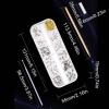 Neamou Tooth Gems Crystals | Fashionable Teeth Jewelry Gems - Reflective Tooth Multi Shaped Gems for Teeth Decoration, Dazzling Smiles for Dating, Travelling, Bar view 4