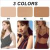 D,#3+silk Cotton, Realistic Silicone Breast Forms Silicone Breastplates Round Collar Fake Boobs Breast Enhancer for Transgender Crossdressers Drag Queen Cosplay view 3