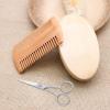 FreeSkill Boar Bristle Beard Brush & Comb Set - 3 Pcs Men's Grooming Kit with 100% Pure Boar Bristle Brush, Wooden Beard Comb & Mustache Scissors - Tame & Soften Facial Hair view 4