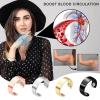 RWGKBDB The Snorno Ring, Anti-Snoring Device, Adjustable Fatigue Relief Sleep Aid Magnetic Acupressure Ring for Men and Women view 4