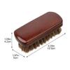 Abbdbd Horse Hair Beard Brush Men's Mustache Brush Military Beard Brush Vegan Beard Brush Promotes Beard Growth for Daily Care view 2
