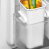 Refrigerator Organizer Box, Plastic Food Storage Containers Fridge Organizer Bins Fridge Side Door Storage Containers for Kitchen Cabinet view 3