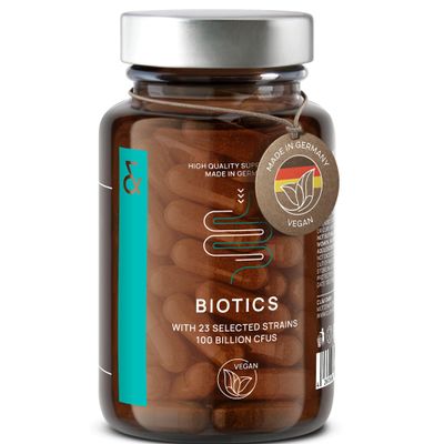 CLAV Probiotic Complex - 23 Probiotic Strains - Bloating & Constipation Relief - Gut Health Supplement for Men & Women - Vegan Probiotics with Lactobacillus & Bifidobacterium