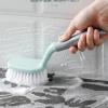 Scrub Brush, Cleaning Brush with Long Handle Utility Scrub Brush Heavy Duty Cleaner Brush for Shower, Kitchen and Bathtub Scrubber view 2