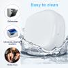Braces Box with Strainer, Portable Denture Storage Box, Denture Wash Container Retainer Bath Box Cup Case, Invisible Braces Storage Box, Soaking Denture Box, Orthodontic Dental Retainer Box view 4