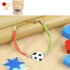 Ghasitaram Gifts Jaiccha Rakhi for Brother Rakhis Online KR24-008- Rakhi Bracelet Metal Football Kids Rakhi with Chocolate Coated Almonds 200 GMS view 1