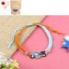 Ghasitaram Gifts Jaiccha Rakhi for Brother Rakhis Online KR24-019- Macrame Rakhi Bracelet Bike Kids Rakhi with Chocolate Coated Almonds 100 GMS view 1