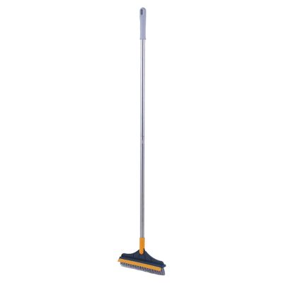 Floor Scrub Brush - Scrub Brush Cleaner, Floor Cleaning Kit | 120 Degree Triangular Brushes Scrubber Tools with Long Handle, V-shaped Floor Wiping Brushes, for Cleaning Home Bedroom Kitchen