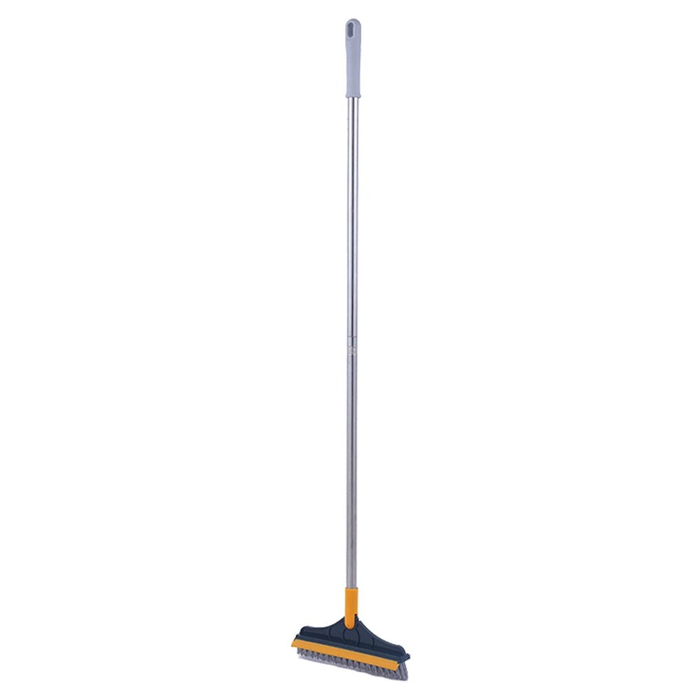 Floor Scrub Brush - Scrub Brush Cleaner, Floor Cleaning Kit | 120 Degree Triangular Brushes Scrubber Tools with Long Handle, V-shaped Floor Wiping Brushes, for Cleaning Home Bedroom Kitchen