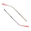 EQQHJL Spectacle arms replacement Vintage Glasses replacement temple legs* Eyewear Leg, Glasses Temple, Plastic Eyeglass Parts Glasses Replacement Temples Arms Metal Tooth Thickness 1.2mm, view 1