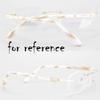 EQQHJL Spectacle arms replacement Vintage Glasses replacement temple legs*Eyewear Leg,Glasses Temple,1 Pair Women Metal Replacement Temples Arms Rhinestone Legs for Rimless Glasses, White view 2