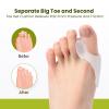 Bunion Cushion Protector - 8 Packs Bunion Corrector Pads for Big Toe, Gel Shield for Foot Pain Relief, Calluses, Corns, Friction, and PressureClear view 4