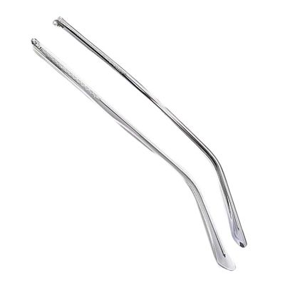Spectacle arms replacement Vintage Glasses replacement temple legs*Eyewear Leg,Glasses Temple,Clear Grey Metal Eyeglass Temples Arms Single Tooth Plastic Glasses Replacement Temples Repair Parts,