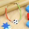 Ghasitaram Gifts Jaiccha Rakhi for Brother Rakhis Online KR24-008- Rakhi Metal Football Kids Rakhi view 1