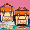 10pcs School Bags Cookie Bags Colorful Wrapping Sweets Bag Sealing Bags Packaging Gift Bags for Bakery Biscuit Chocolate view 3
