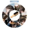 Sunicon Beard Brush, Men Double Sided Beard Brush Facial Hair Brush Multi Functional Shaving Brush Gift for Men view 3
