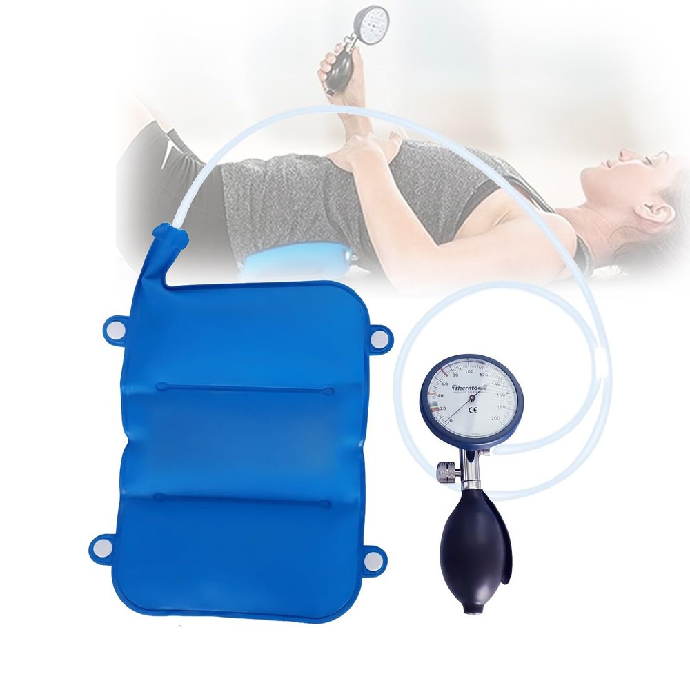 HHCCTEO Pressure Biofeedback Core Stabilizer Device, Improve Low Back and Neck Pain, Display Gauge for Lower Back Pain Relief, Strength and Stability