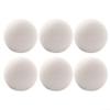 6Pcs Laundry Balls, Hot Wool Dryer Balls Reusable Laundry Ball Home Washing Machine 6cm Dehumidify and Remove Smell view 1