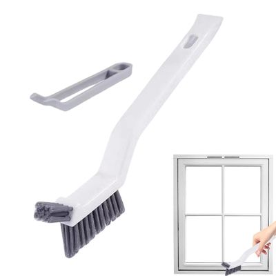 Crevice Brush | Multi-Purpose Grout Cleaner Brush - Grout Cleaner Brush, Cleaning Brushes for Household Use, Home, Kitchen, Bathroom, Window, Vehicle, Faucets, Toilet
