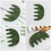Healeved Jade Massage Comb Wide Tooth Scalp Massager Tool Natural Stone Comb for Relaxation and Family Care view 4