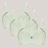 3PC Bras for Women Multipack Push Up Wireless Bras Embroidered Glossy Comfortable Breathable Everyday Bra Underwear Wire Free Three Piece Sets view 2